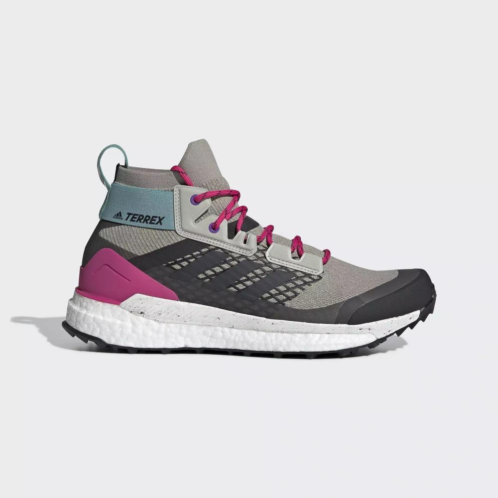 Adidas Terrex Free Hiker Tenis De Seguridad Grises Para Hombre (MX-31101)